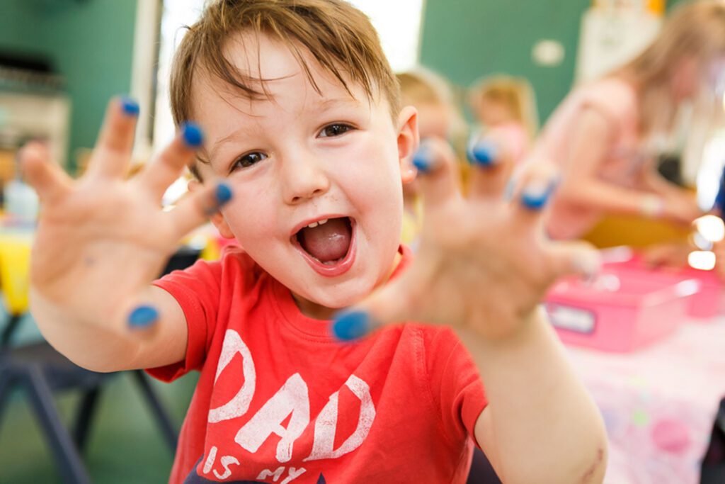 Benefits of sensory play | Aussie Kindies child care centre